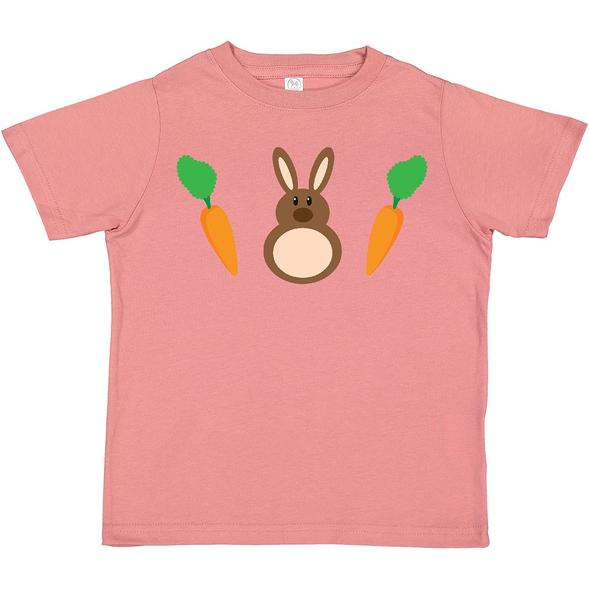 Inktastic Easter Bunny and Carrots Toddler T-Shirt - Cute Easter Outfit for Baby Boys & Girls - Perfect for Easter Egg Hunts, Family Photos & Spring Celebrations