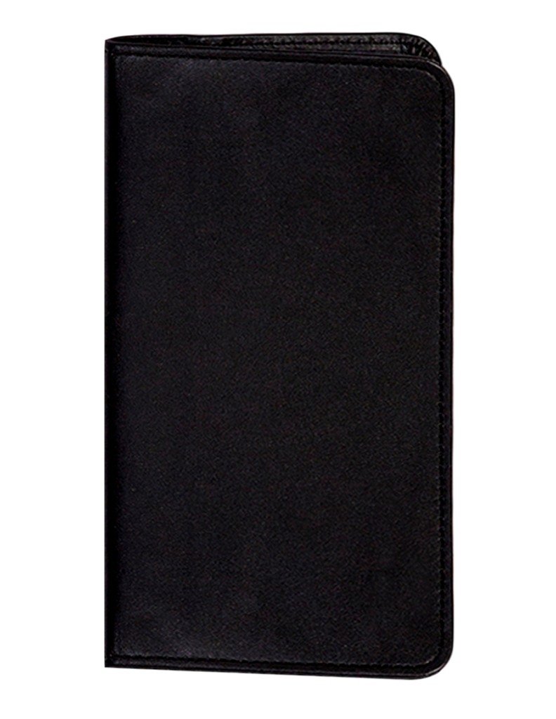 Premium Scully Plonge Leather Blank Page Pocket Notebook - Black | Stylish & Durable Journal for Writing, Sketching & Note-Taking | Perfect Gift for Professionals, Students & Travelers