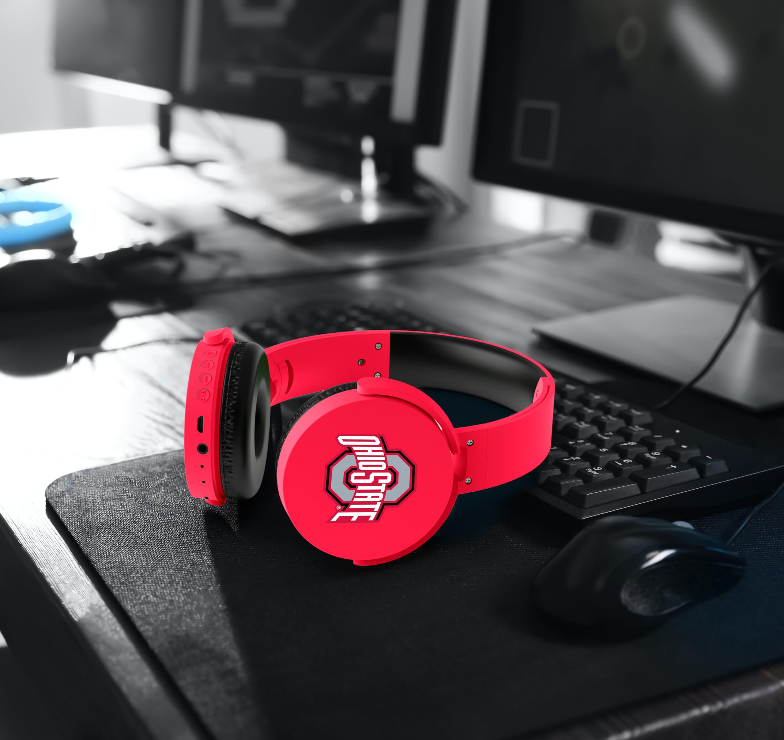 SOAR NCAA Wireless Bluetooth Headphones - Noise Cancelling, 30H Playtime, HD Sound for Sports, Workouts & Travel - Perfect for College Students & Sports Fans
