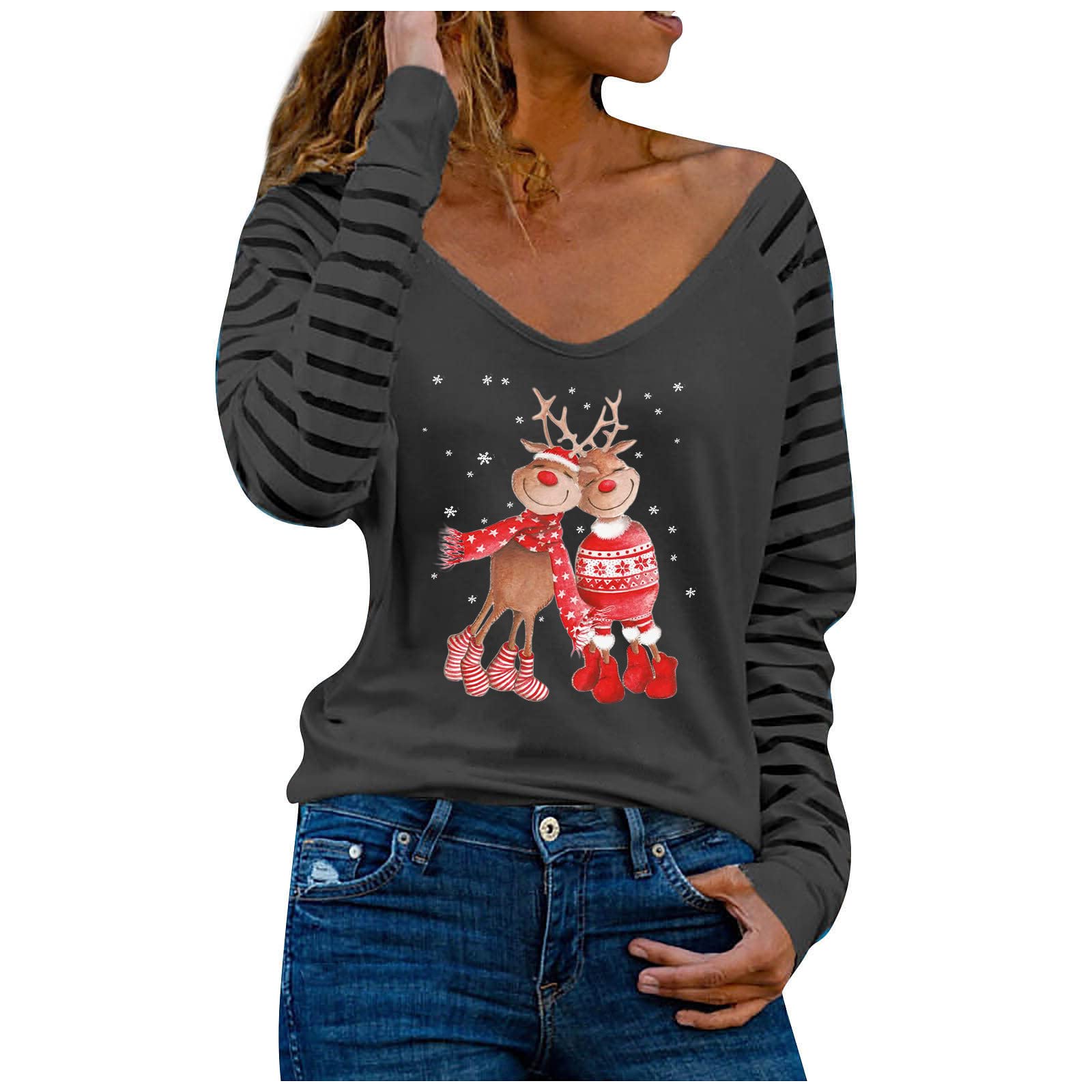 Women's Casual Long Sleeve Round Neck T-Shirt - Summer Loose Fit Work Top for Women | Perfect for Office, Travel & Everyday Wear