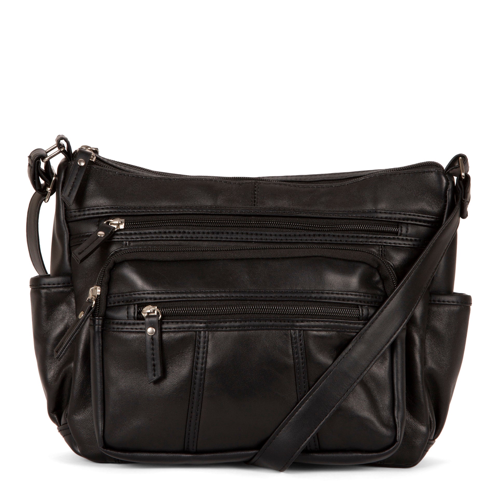 RFID Blocking Leather Crossbody Bag for Women - Anti-Theft Travel Purse for Everyday Use, Shopping & Commuting