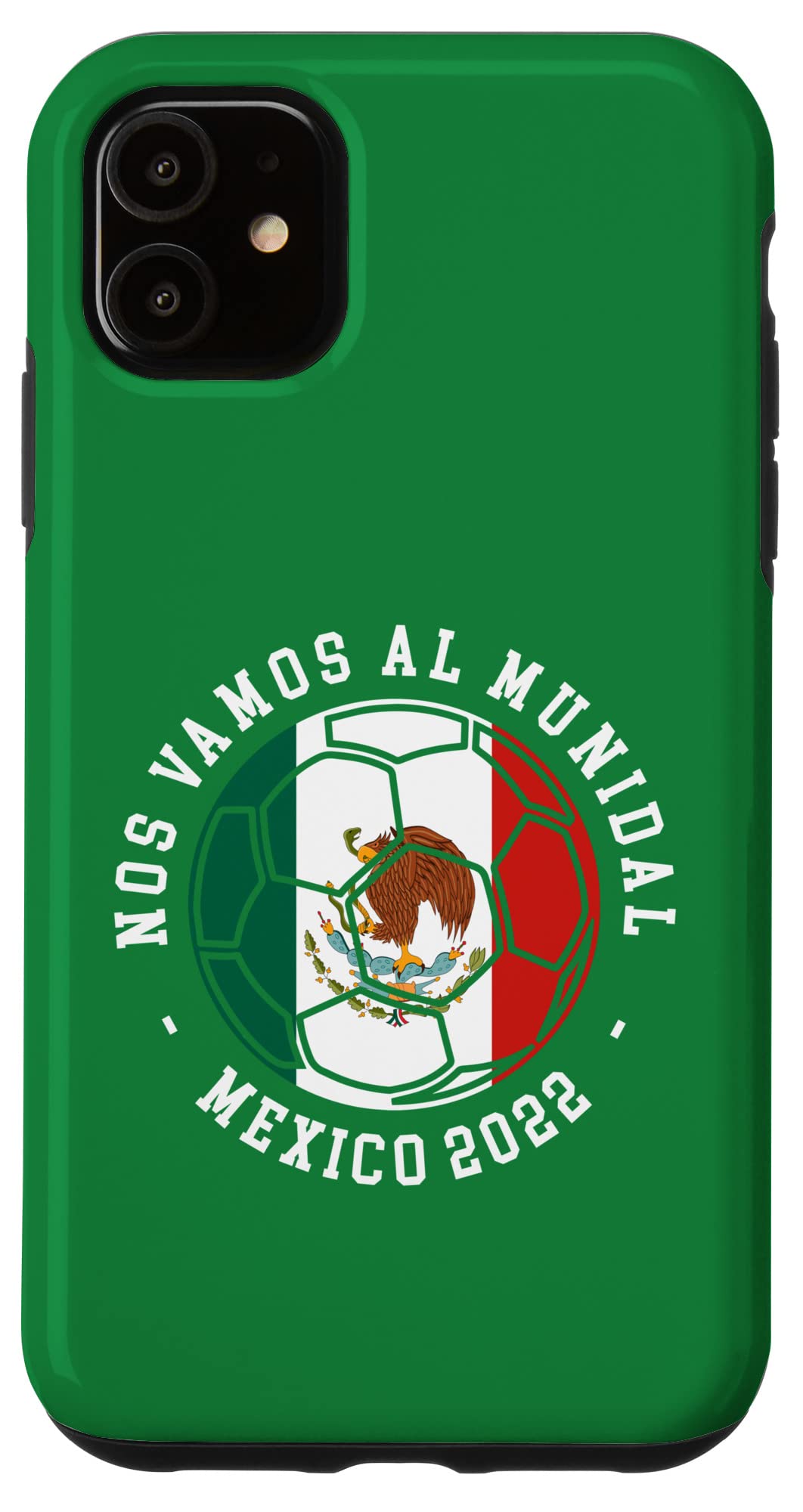 iPhone 11 Case - Premium Protective Phone Cover with World Cup Mexico Design - Perfect for Travel, Sports Events & Daily Use