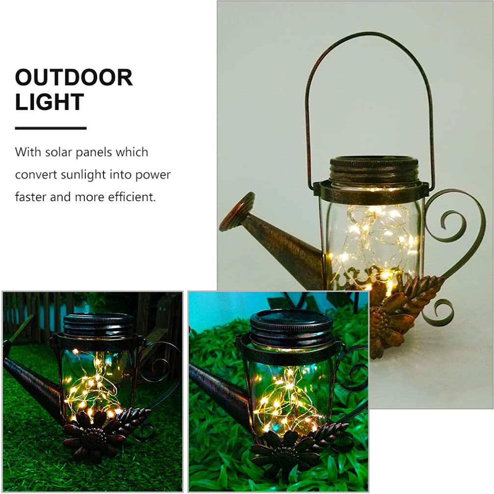 Uonlytech Solar Powered Outdoor Garden Lights - Waterproof Solar Lamp for Lawn, Landscape, Patio, Pathway, Yard & Backyard Decoration - Energy Efficient Solar Lights for Nighttime Illumination & Ambiance