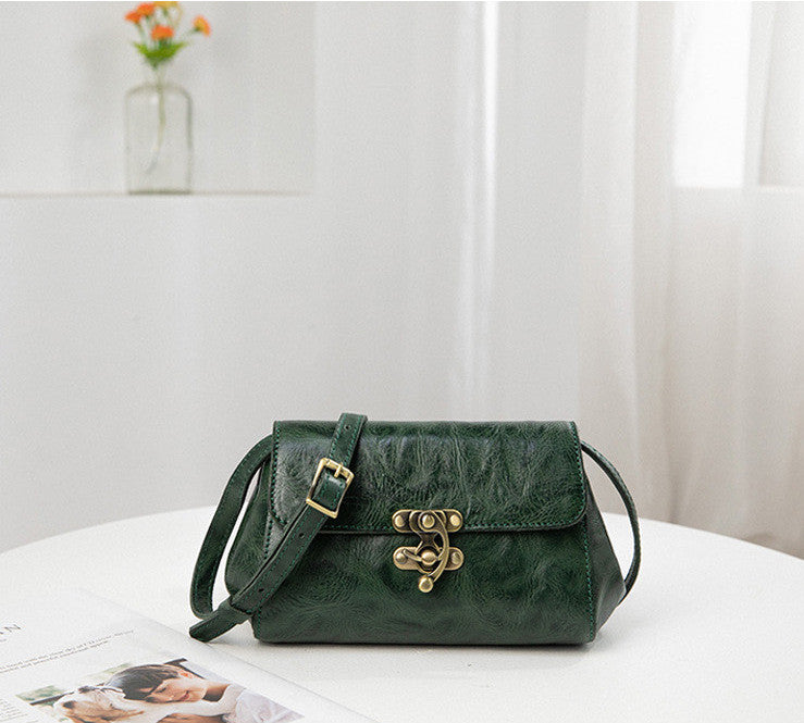 Authentic Italian Leather Crossbody Bag for Women - Stylish & Durable Handbag for Travel, Work & Everyday Use