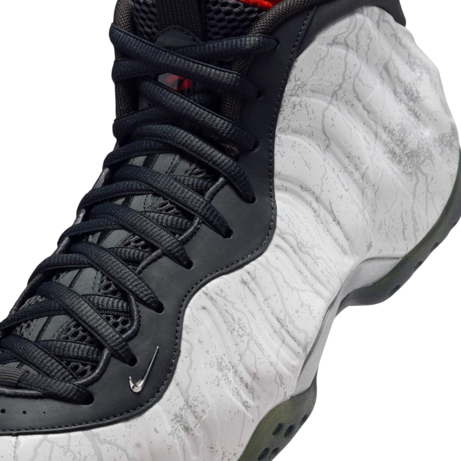 Nike Foamposite Tekken 8 Jin Kazama Basketball Shoes - Photon Dust/Metallic Dark Grey/Off Noir - Limited Edition Gaming Sneakers for Streetwear & Collectors