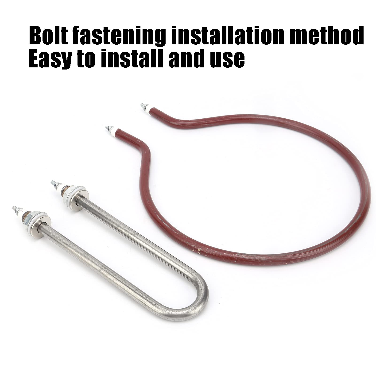 ENZZ Stainless Steel Tube Heater for Egg Incubators - Perfect for Chicken, Duck & Goose Eggs - Ideal for Poultry Farming and Hatching Projects