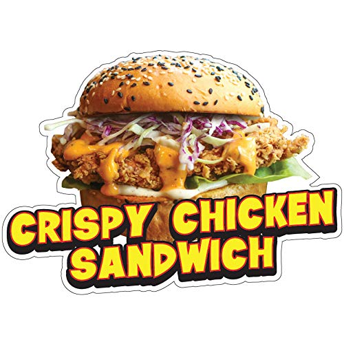 SignMission Roast Beef Sandwich Decal - High-Quality Vinyl Sticker for Concession Stands, Food Trucks & Restaurant Windows - Perfect for Branding & Menu Display
