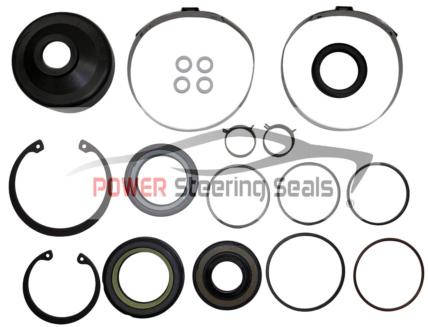 Dodge Durango 2004-2006 Power Steering Rack & Pinion Seal Kit - Precision Fit Replacement Part for Leak Prevention & Steering System Repair | Perfect for DIY Auto Maintenance & Vehicle Restoration Projects