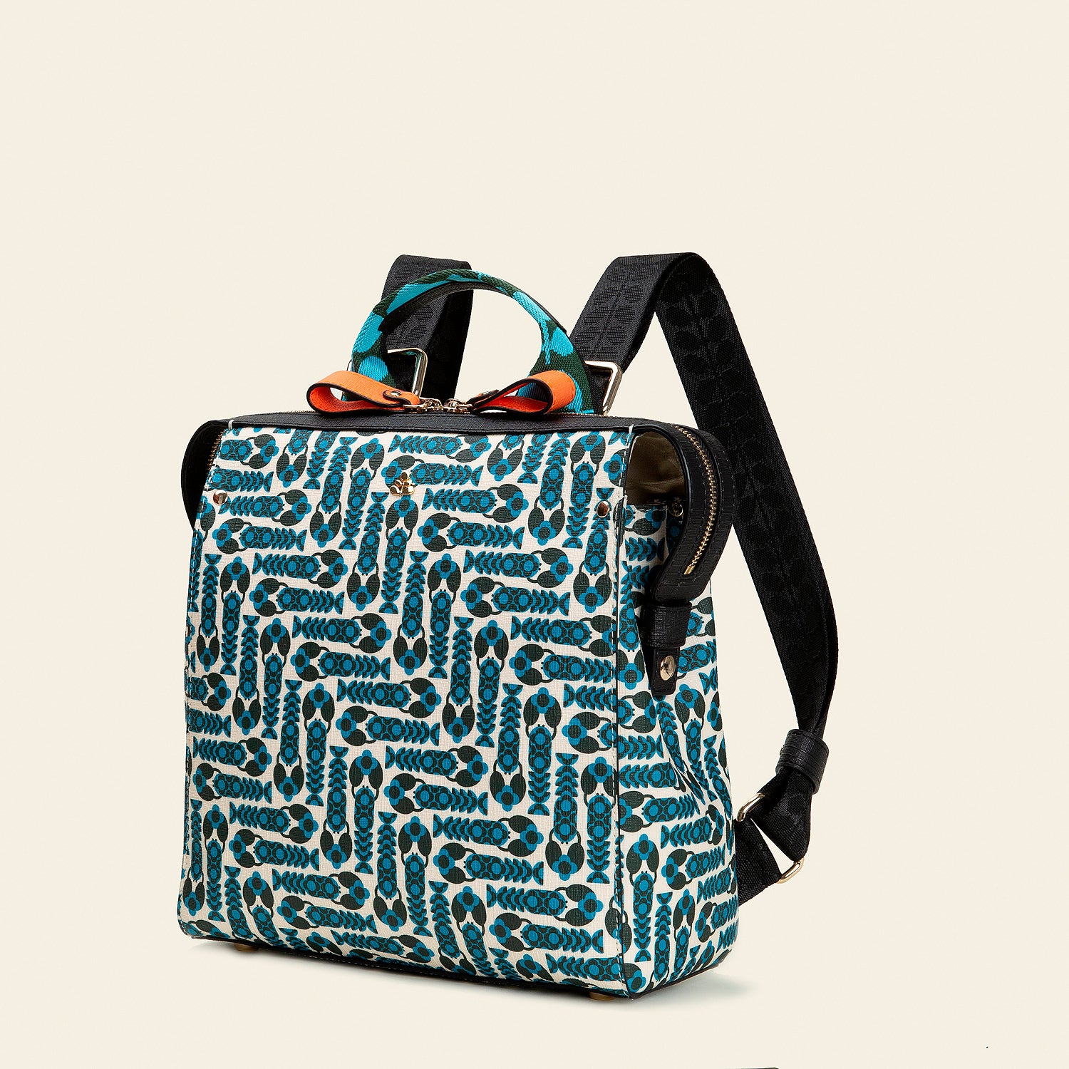 Tennison Backpack for Outdoor Adventures - Durable Lobster Pot Rockpool Design | Perfect for Hiking, Travel, and Beach Trips
