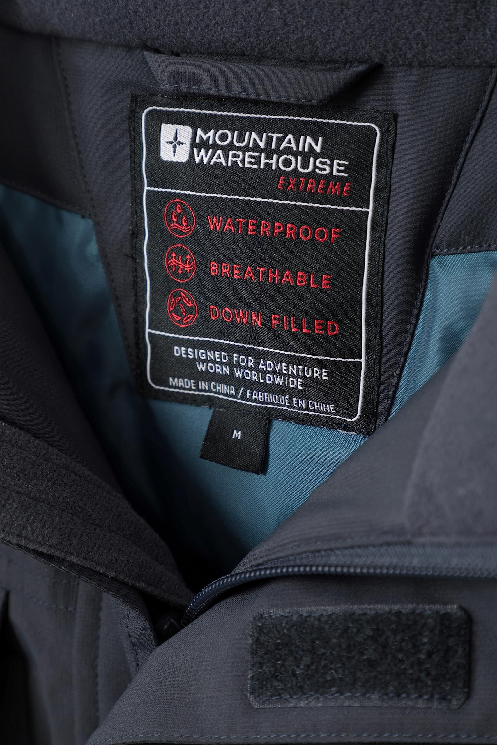 Mountain Warehouse Concord Extreme Men's Waterproof Down Long Jacket - Winter Warm Coat for Hiking, Skiing & Outdoor Adventures