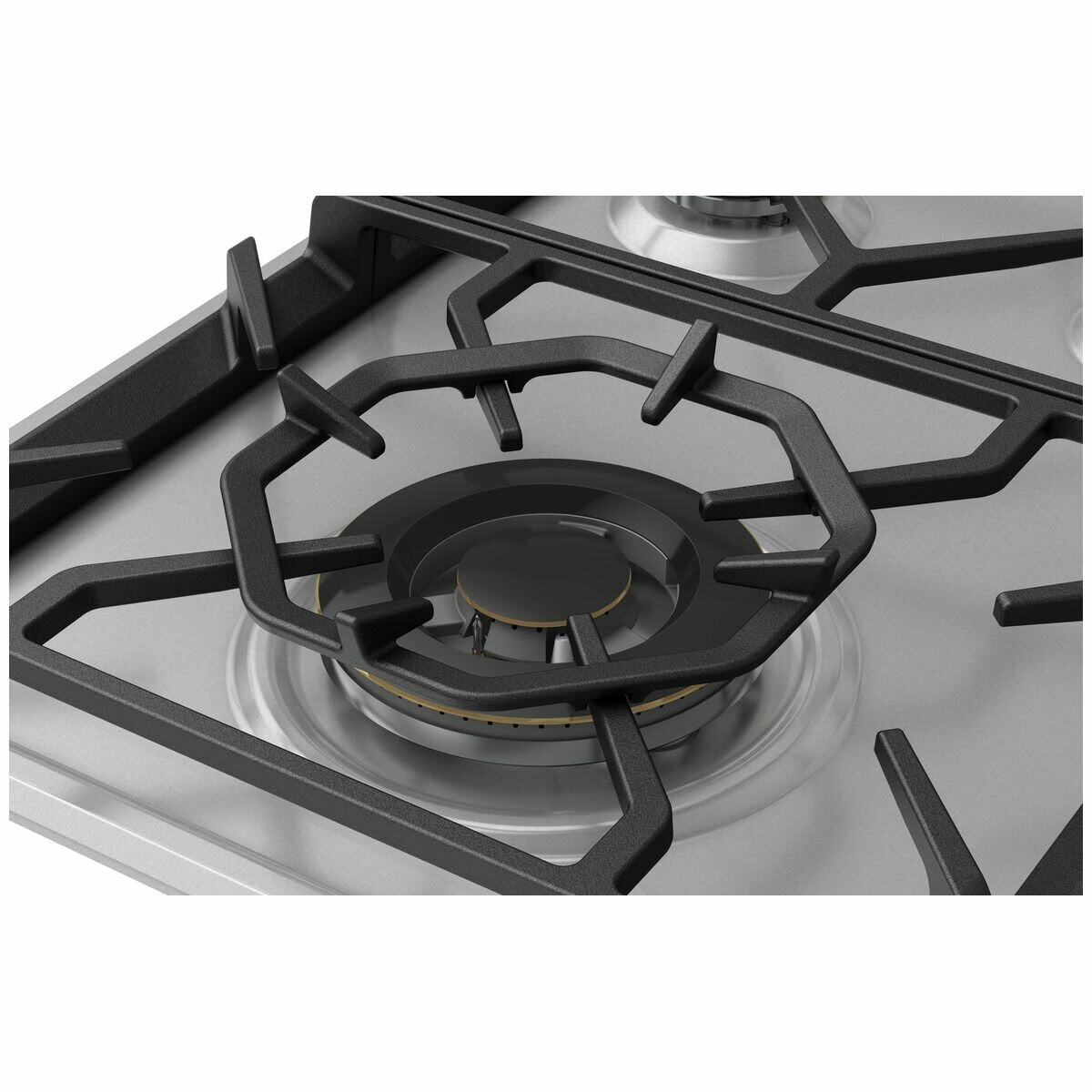 Westinghouse WHG958SC 90cm Stainless Steel Natural Gas Cooktop - Perfect for Modern Kitchens & Professional Cooking