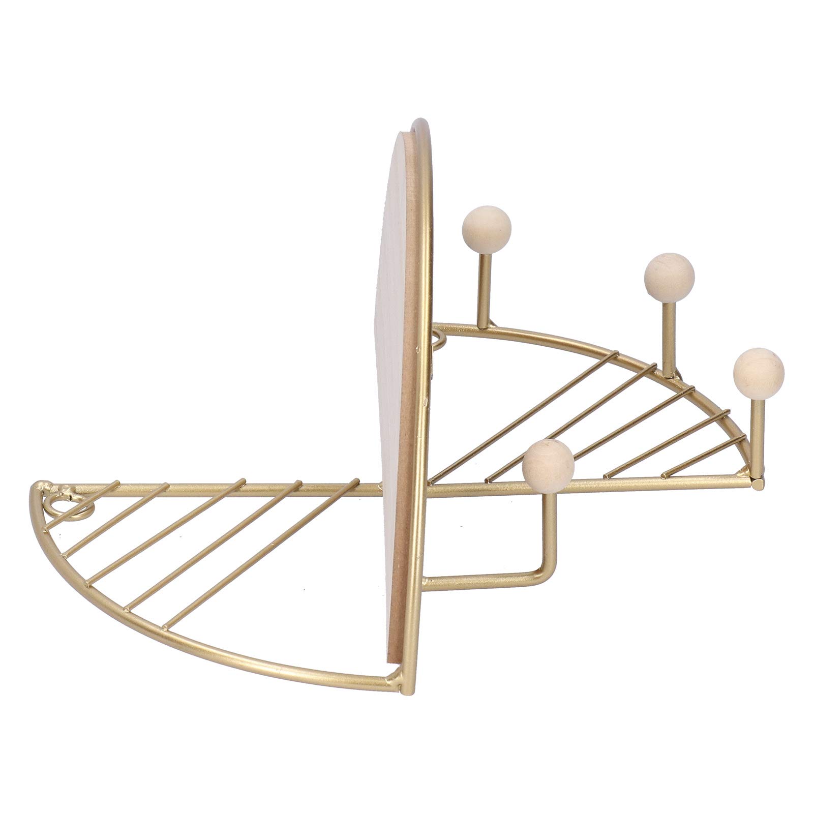 SALUTUY Wooden Wall Shelf - Home Decor for Living Room & Bedroom
