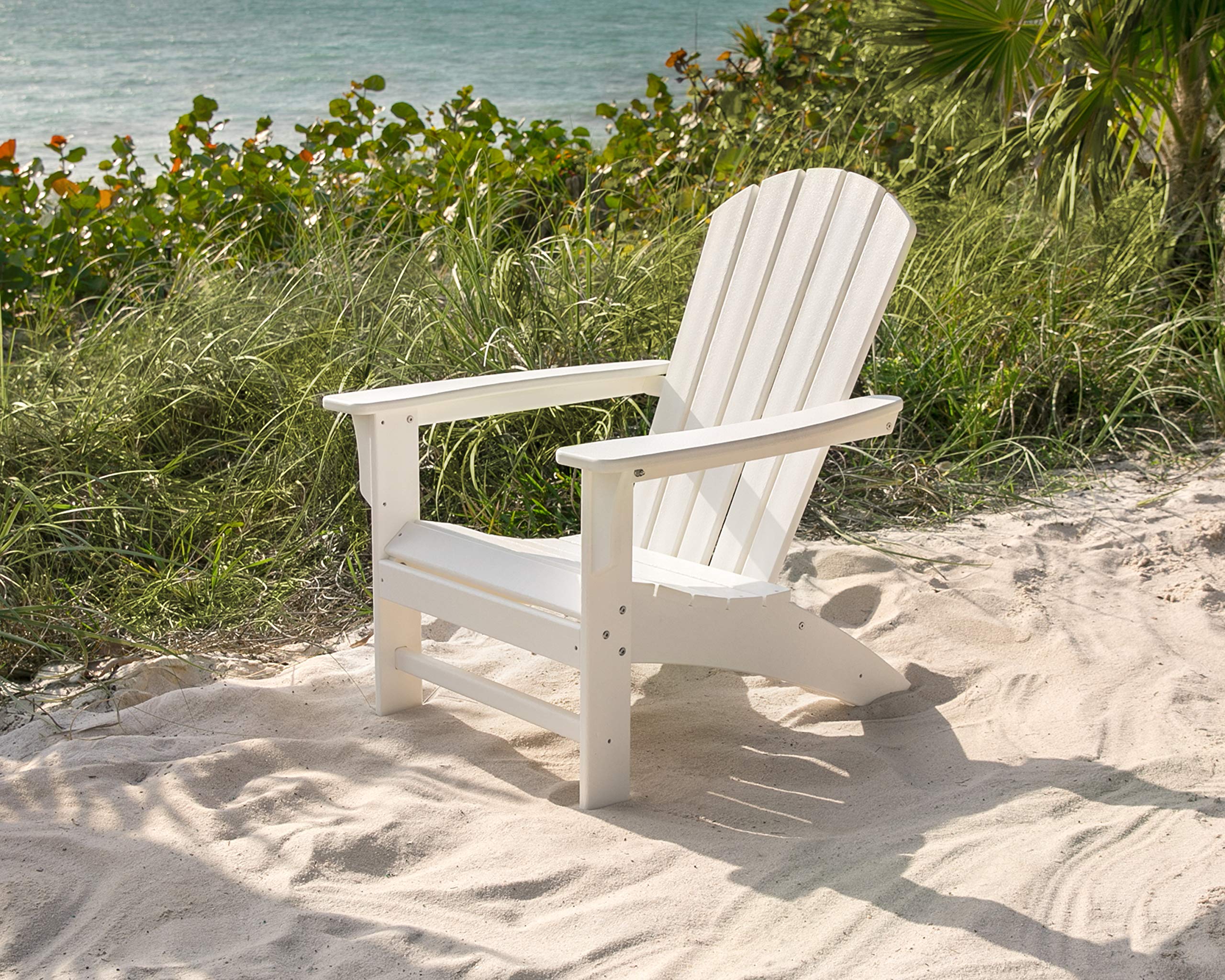 Premium Trex Yacht Club Adirondack Chair - Weather-Resistant Outdoor Furniture for Patio, Poolside & Garden Relaxation