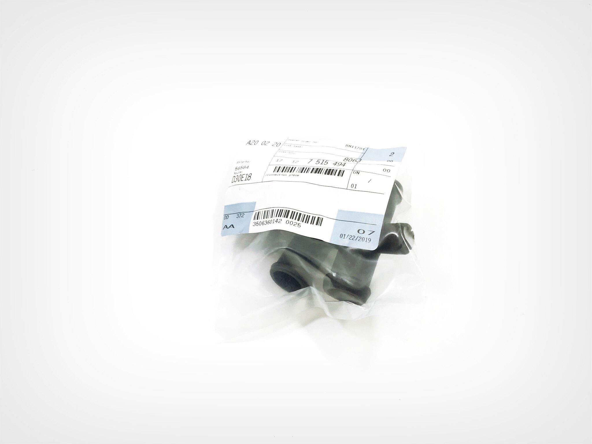 Genuine BMW Mini R50 R52 4-Way Water Hose Connector - OEM Replacement Part for Cooling System Repair | Perfect for DIY Mechanics & Auto Shops