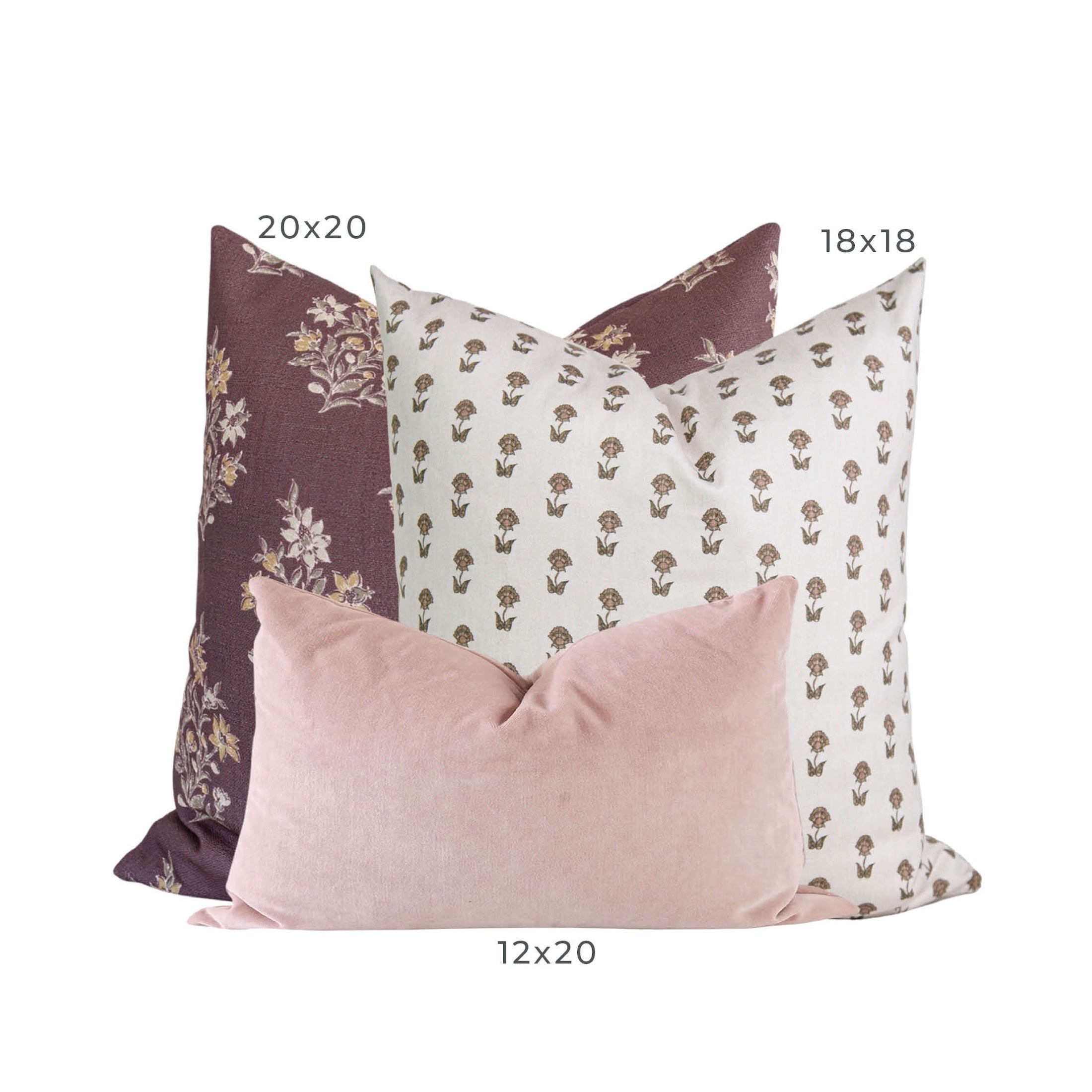 Premium Pillow Combination Set #262 - Soft & Supportive for Side, Back & Stomach Sleepers - Perfect for Bedroom, Guest Room & Travel