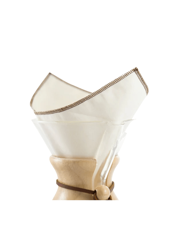Premium COFFEESOCK Large Chemex® Coffee Filter (6-13 Cup) - Reusable Organic Cotton Pour Over Filter for Chemex Brewers, Perfect for Home & Office Coffee Lovers