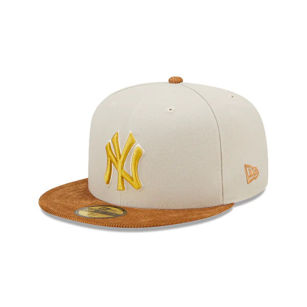 New York Yankees 1996 World Series Corduroy Black 59FIFTY Fitted Hat for Men - Perfect for Baseball Games, Sports Events & Casual Wear
