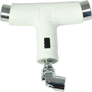 Premium Ratchet Skateboard Tool - White | Durable & Lightweight for Easy Skateboard Maintenance | Perfect for DIY Repairs & On-the-Go Adjustments