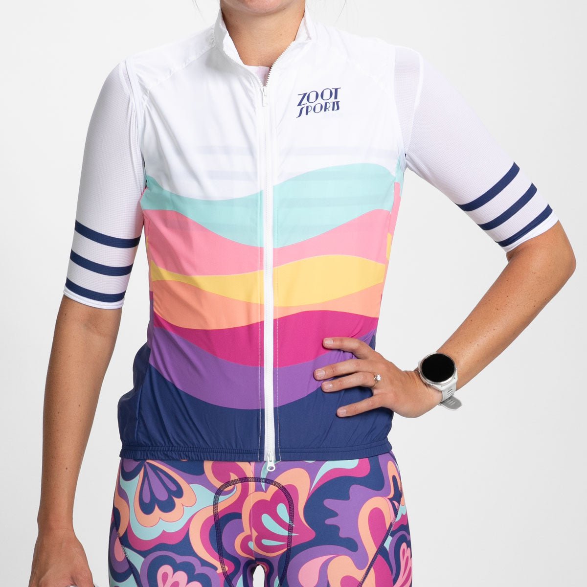 Women's Limited Edition Cycling Vest - Lightweight, Breathable & Reflective for Outdoor Sports | Perfect for Biking, Running & Hiking | La Mer Collection