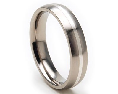 5mm Comfort Fit Titanium Rings for Men - Durable & Lightweight Wedding Bands - Perfect for Everyday Wear, Anniversary Gifts & Special Occasions