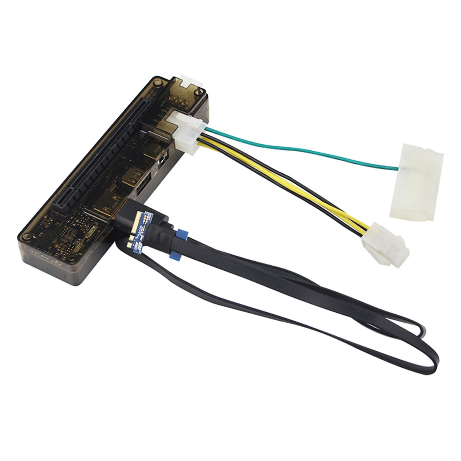 Pnuokn PCI-E External Laptop Video Card Dock - High Performance External GPU for Gaming & Graphic Design - Perfect for Gamers, Video Editors & 3D Designers