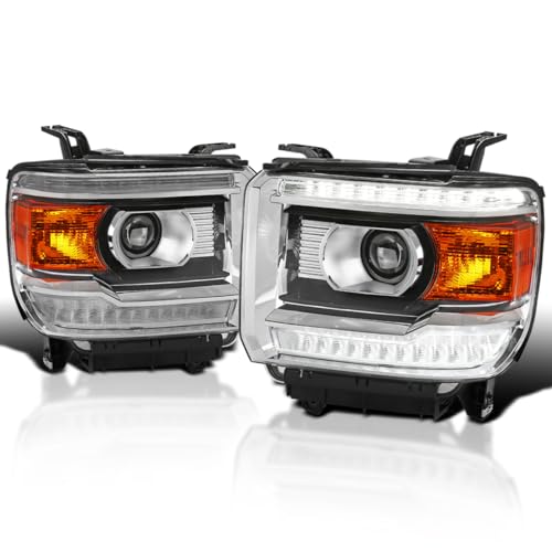 Chrome Housing Clear Lens
