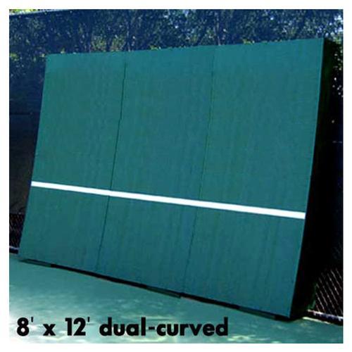 8x12 Dual Curved Backboard - Premium Basketball Backboard for Outdoor & Indoor Courts - Perfect for Driveway, Gym, and Recreational Play