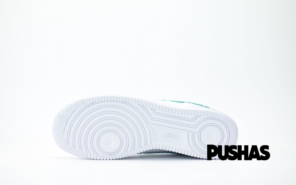 Nike Air Force 1 Low 'Paisley Blue' Women's Sneakers (2021) - Stylish Casual Shoes for Everyday Wear & Street Fashion
