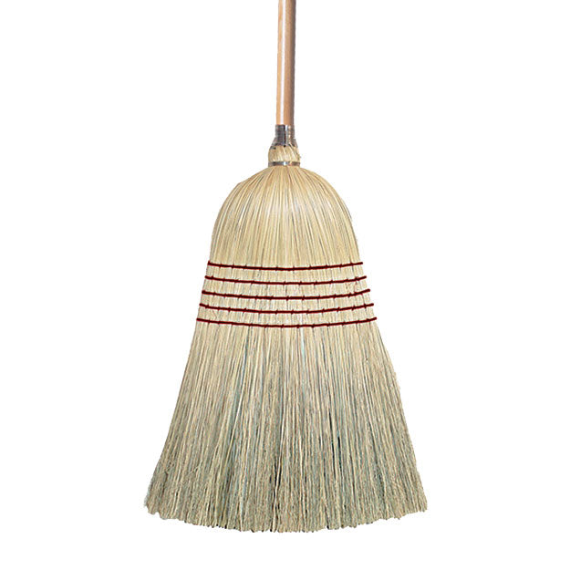 Continental E502036 Clean Sweep Corn Blend Warehouse Broom - 32 lb Heavy Duty Commercial Broom for Industrial Cleaning, Warehouse, Factory & Garage Use