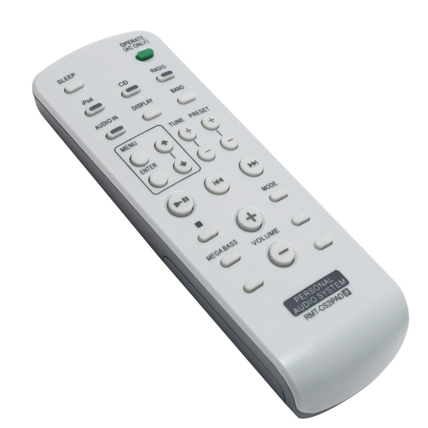 Universal Replacement Remote Control for AC, TV & Audio Devices - Compatible with ZS-S2iP, ZS-S4iP, ZSS2iP & RMT-CS2IPAD Systems | Perfect for Home Entertainment & Smart Device Control