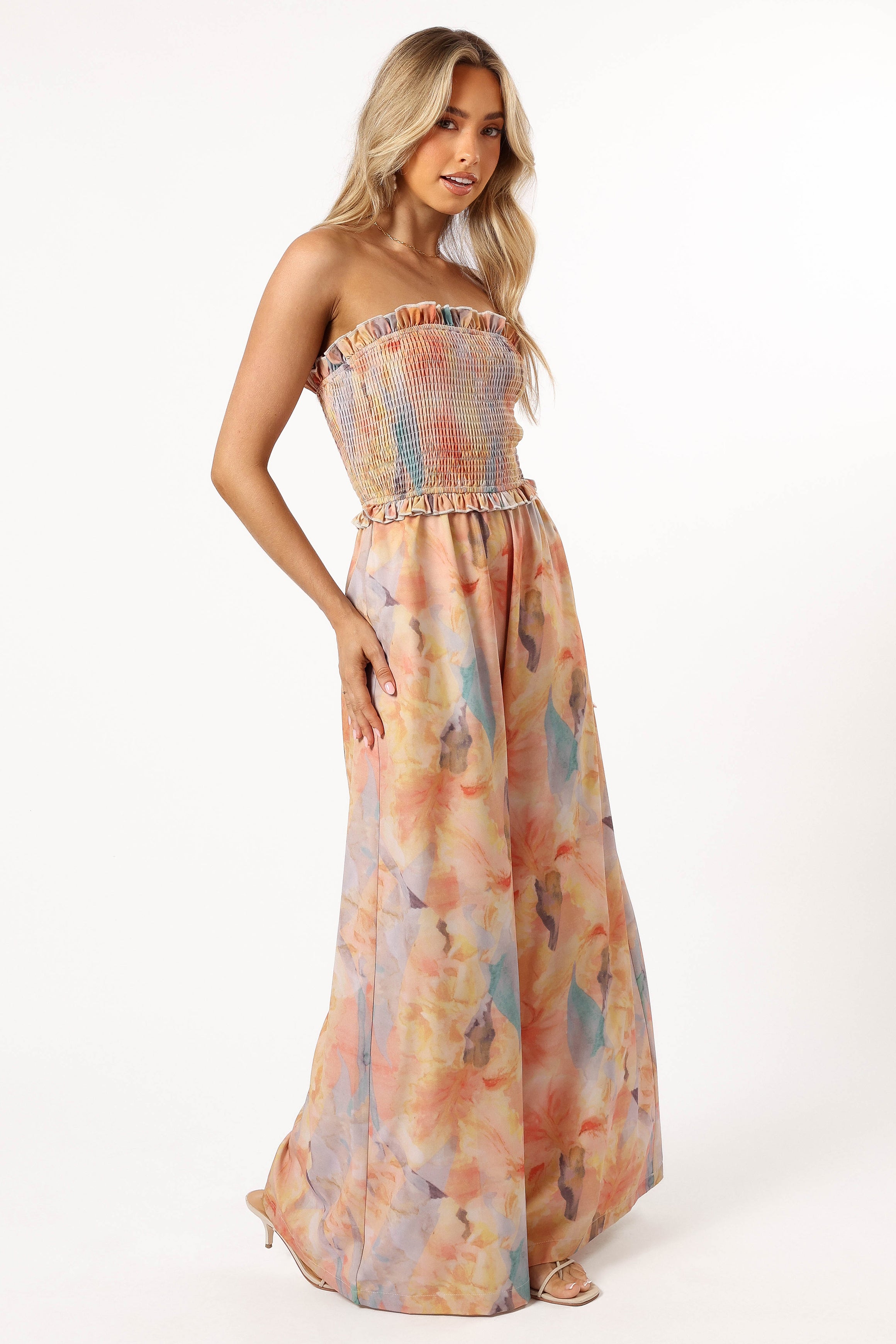 Cammy Jumpsuit Floral Print - Women's Fashion Romper for Summer Outfits & Casual Wear | Perfect for Beach Vacations, Date Nights & Outdoor Events