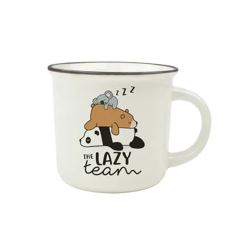 Legami Cappuccino Lazy Team - Soft & Cozy Blanket for Home, Office & Travel - Perfect for Netflix, Reading & Relaxation
