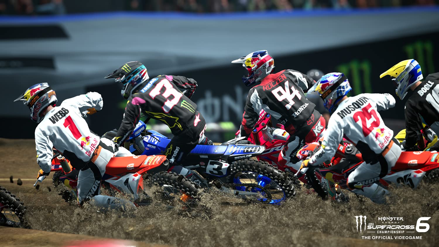 Monster Energy Supercross 6 - Official PS4 Game | High-Octane Motocross Racing | Perfect for Gaming Nights & Esports Competitions