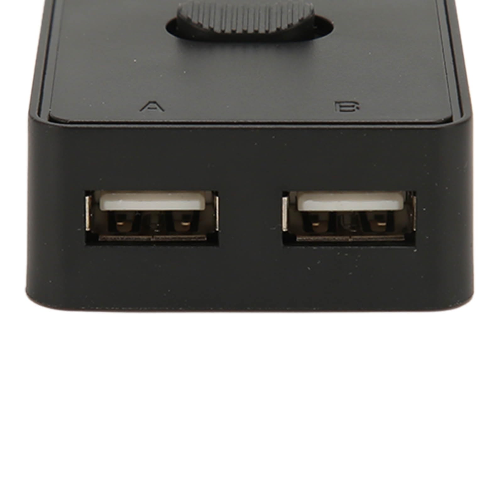 USB 2.0 Switch Selector 2-in-1 for PC Keyboard Mouse - Home Office Use