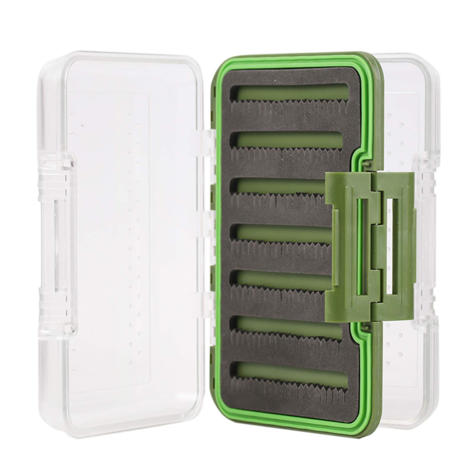 Maxcatch Waterproof Double-Sided Fly Fishing Tackle Box - Durable Fly Storage for Trout & Bass Fishing - Perfect for Streams, Rivers & Saltwater Angling