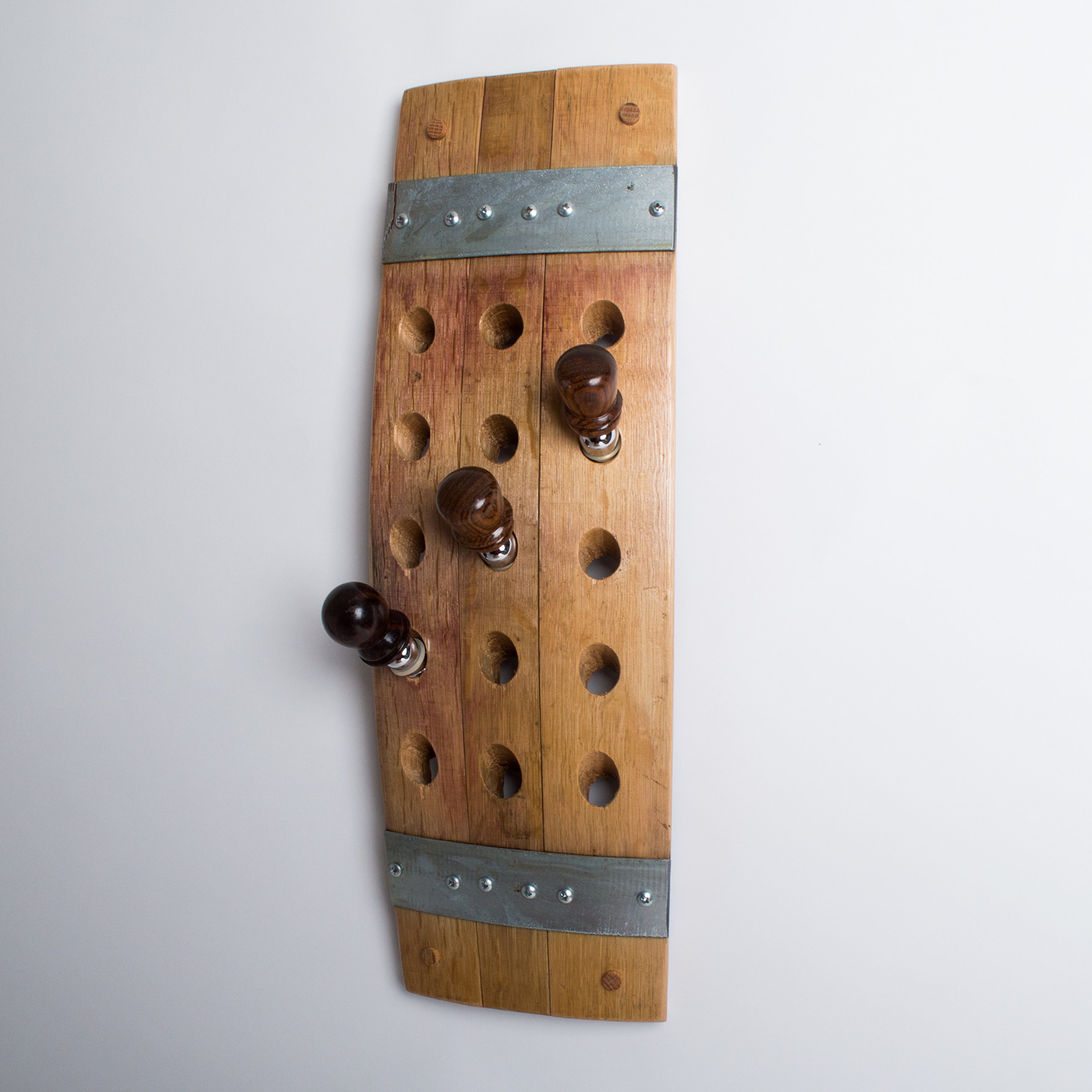 Wall Mount Wine Stopper Rack - Premium Stainless Steel Wine Cork Holder for Kitchen & Bar Organization - Perfect for Home, Restaurant, and Wine Cellar Storage