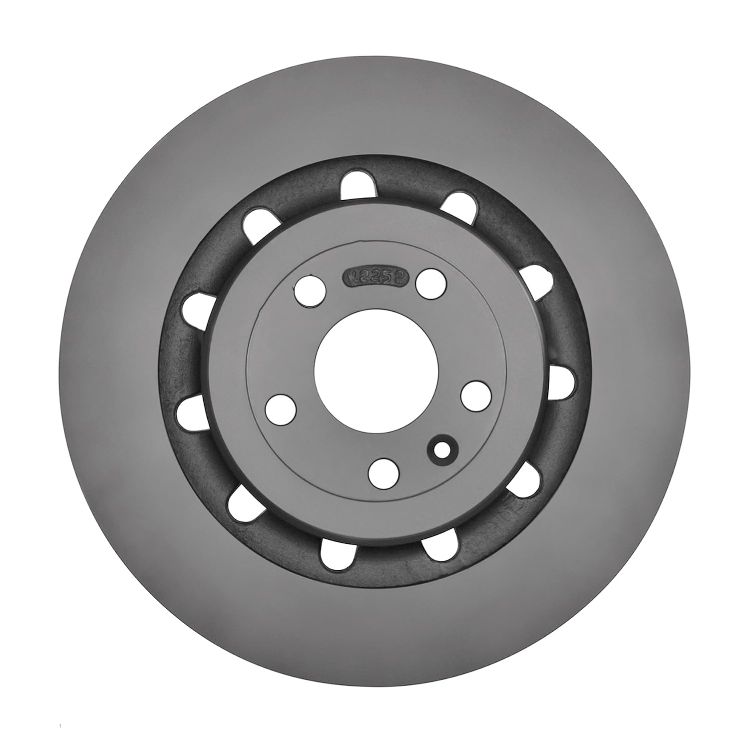 Goodyear 2142232GY Coated Front Brake Rotor - Compatible with Ford Explorer 2013-2017, Flex 2013-2016, Police Interceptor Sedan/Utility 2013-2016 | Durable Corrosion Protection | Perfect for Daily Commuting, City Driving & Police Fleet Maintenance