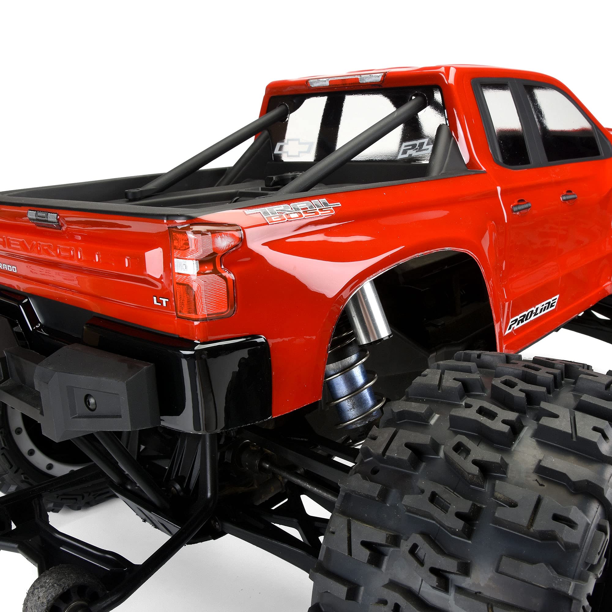 Pro-Line Racing Pre-Cut 2019 Chevy Silverado Z71 Clear Body for Traxxas X-MAXX 1/6 Scale RC Truck (PRO350717) - Perfect for Off-Road Racing & RC Car Customization
