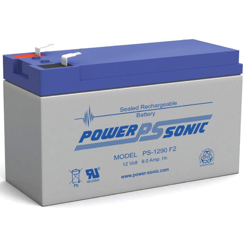 Power Sonic 12V 9AH Sealed Lead Acid Battery Replacement for CyberPower CPS700AVR UPS - Backup Power Supply for Home Office, Electronics & Emergency Use