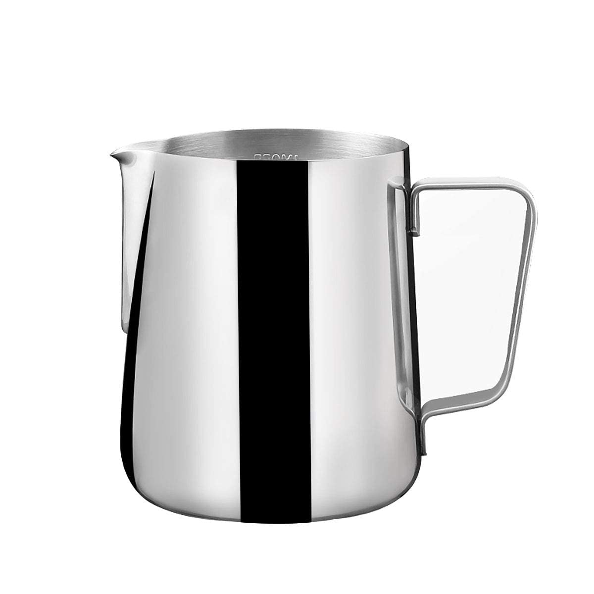 3D Creations 900ml Stainless Steel Milk Frothing Pitcher - Professional Latte Art Jug for Espresso, Cappuccino & Coffee - Perfect for Home Baristas & Coffee Shops