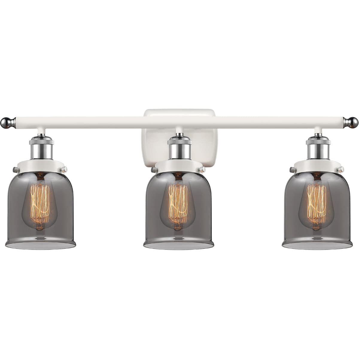 Ballston Collection 916-3W-WPC-G53-LED Modern LED Bathroom Vanity Light - Energy Efficient Waterproof Lighting for Bathroom, Powder Room & Dressing Area