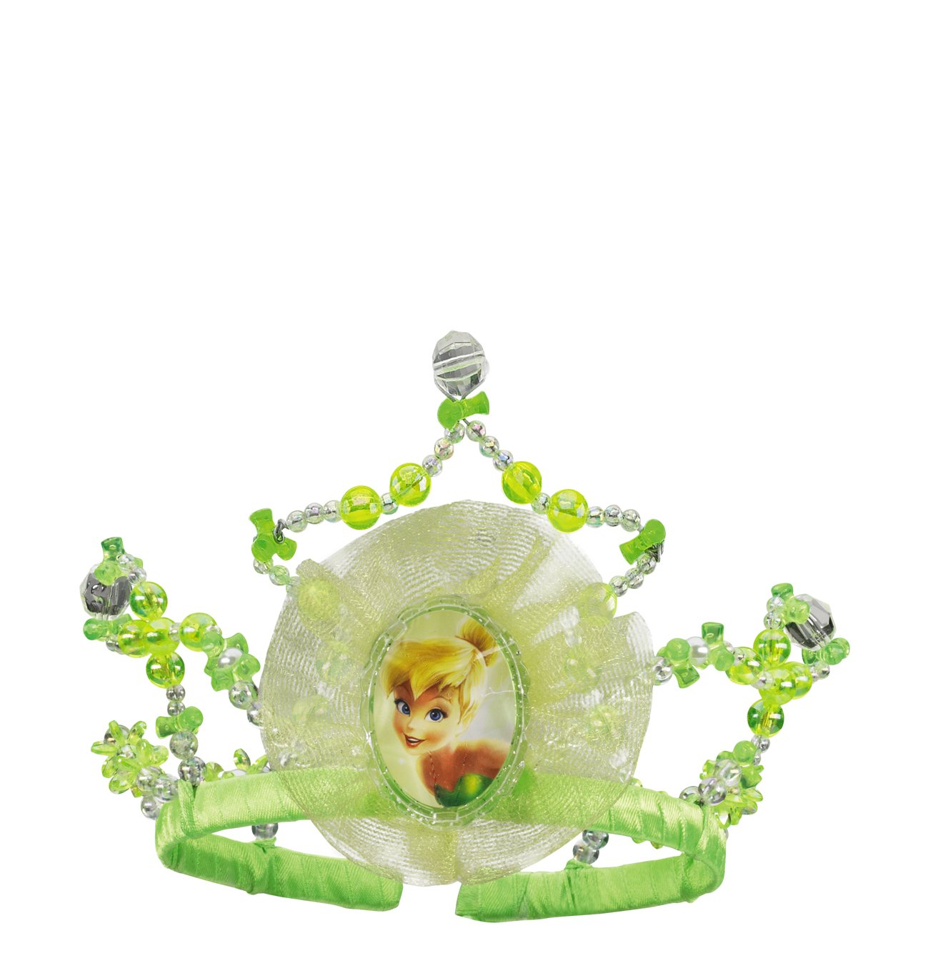 Tinker Bell Tiara - Sparkling Fairy Princess Crown for Kids Dress Up, Birthday Parties & Cosplay | Disney Inspired Hair Accessory for Girls