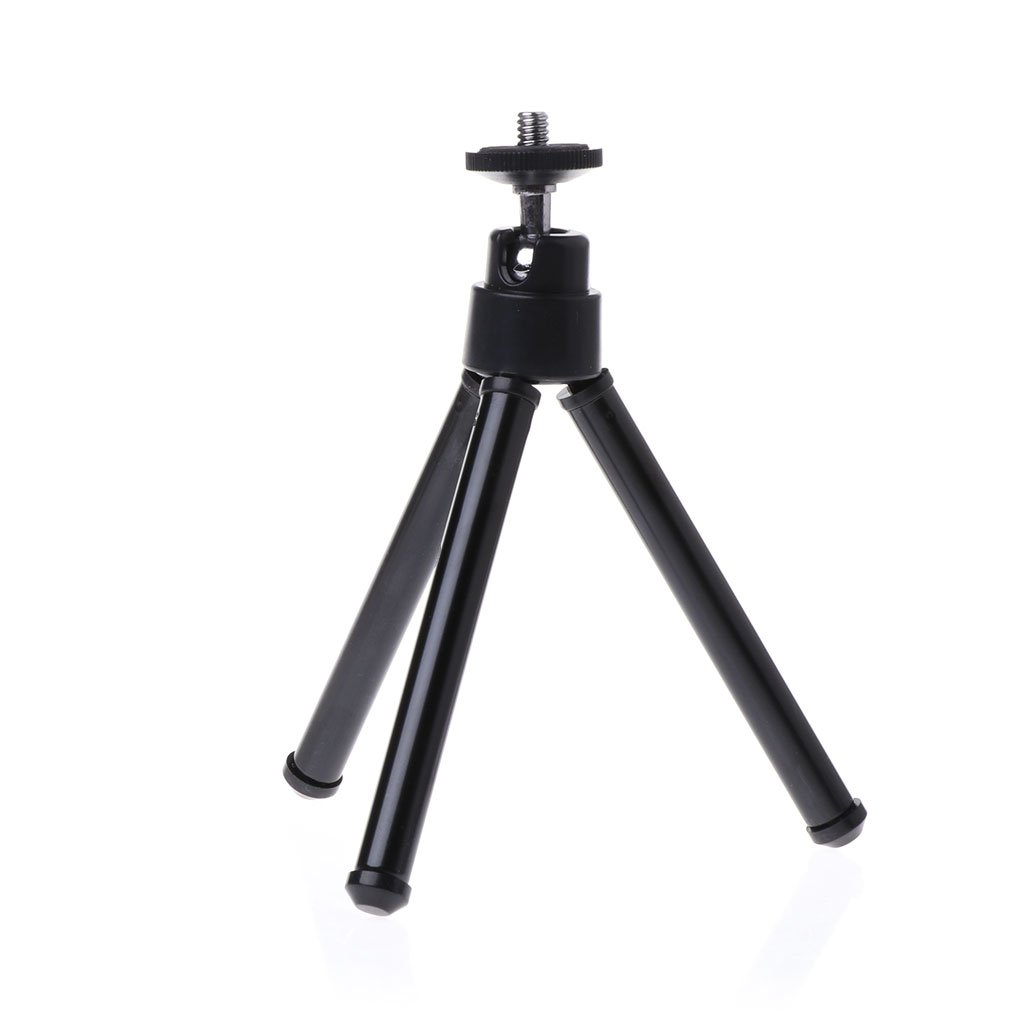 Universal Mini Portable Tripod Stand with Handheld Stabilizer for Camera & Camcorder - Perfect for Vlogging, Travel Photography, and Live Streaming