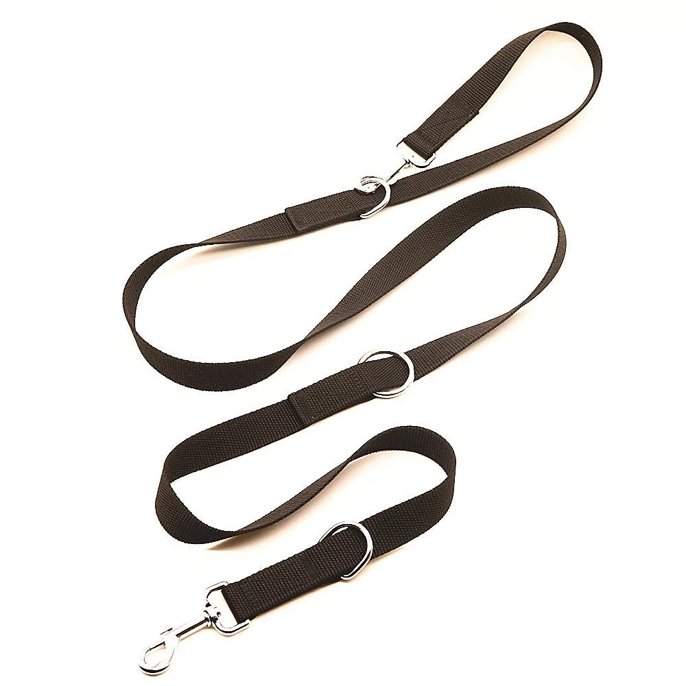 Police Style Dog Training Lead - Heavy Duty Control Leash for Walking & Obedience Training | Perfect for Large Dogs, Aggressive Dogs & Professional Dog Handlers