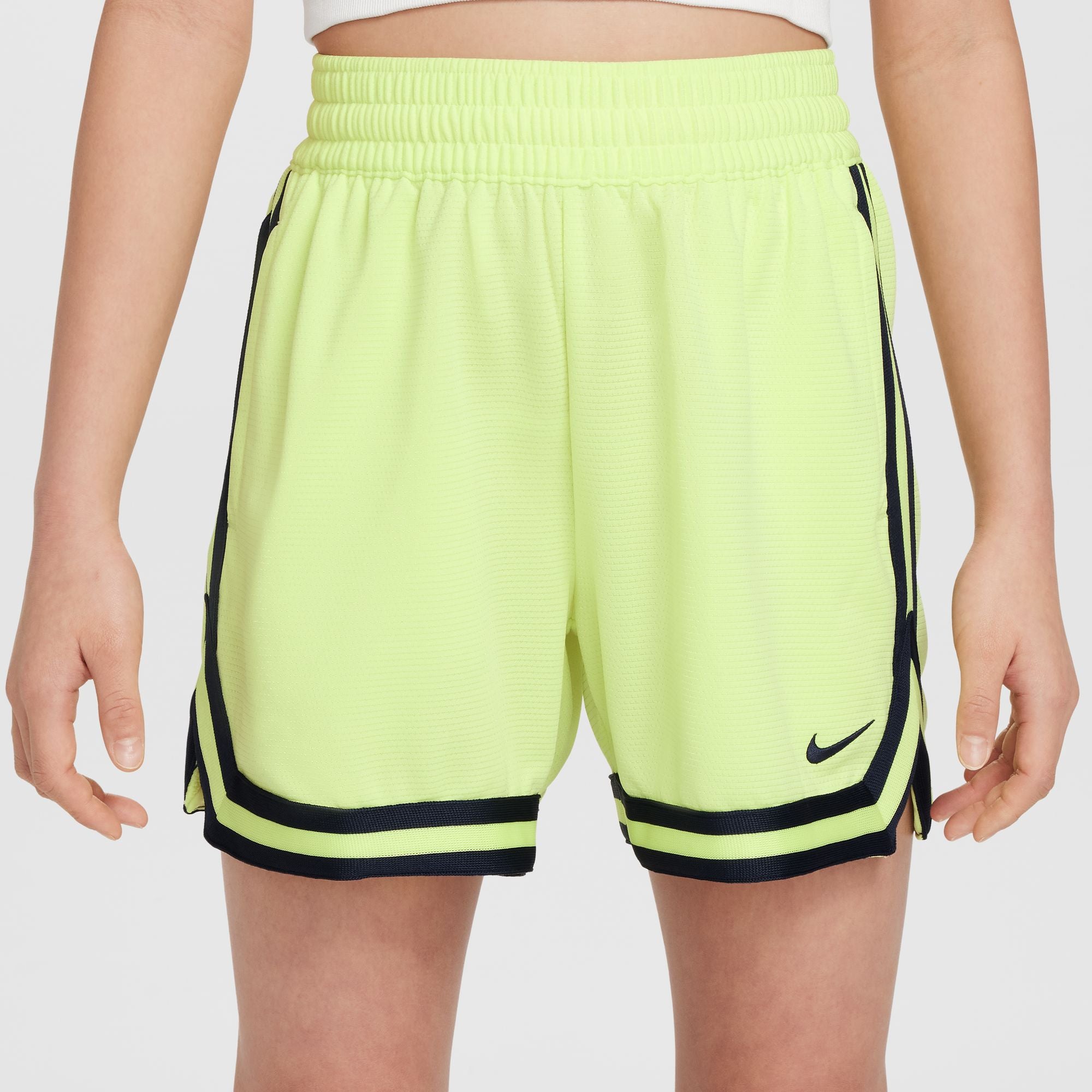 Nike Boys' Youth DNA 5 Basketball Shorts - Breathable Mesh Gym Shorts for Kids - Perfect for Basketball Practice, School PE & Casual Wear