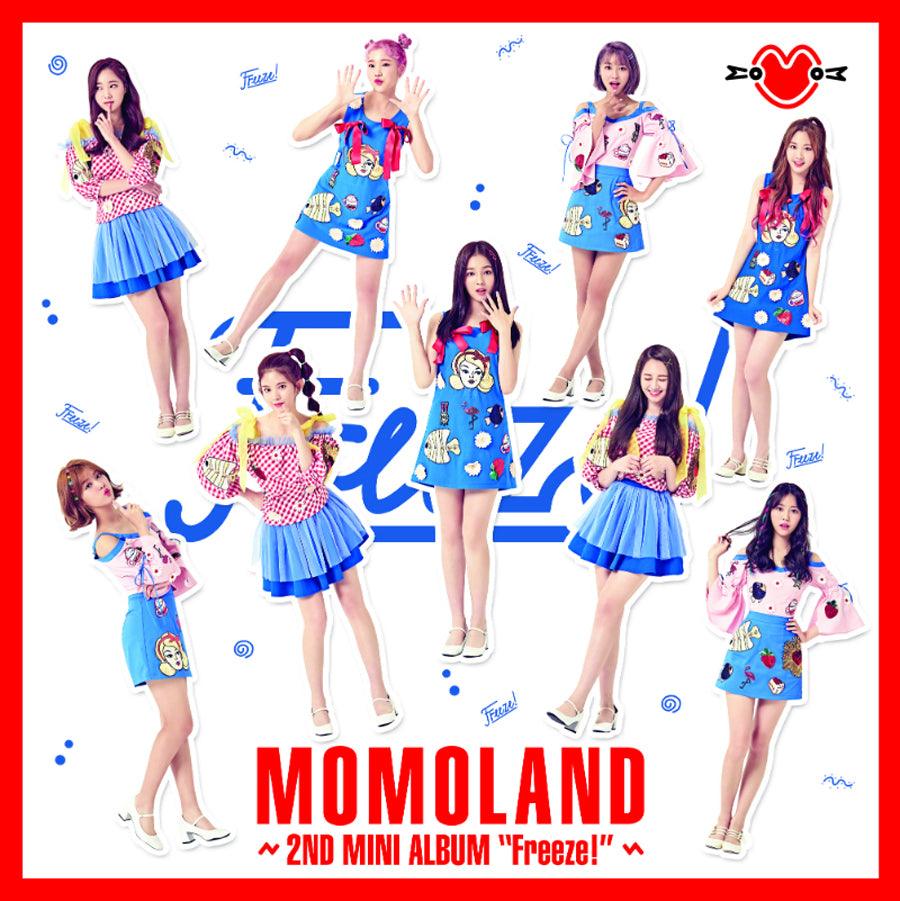 MOMOLAND 2nd Mini Album 'FREEZE!' - K-Pop Music CD - Perfect for K-Pop Fans, Dance Parties & Music Collections