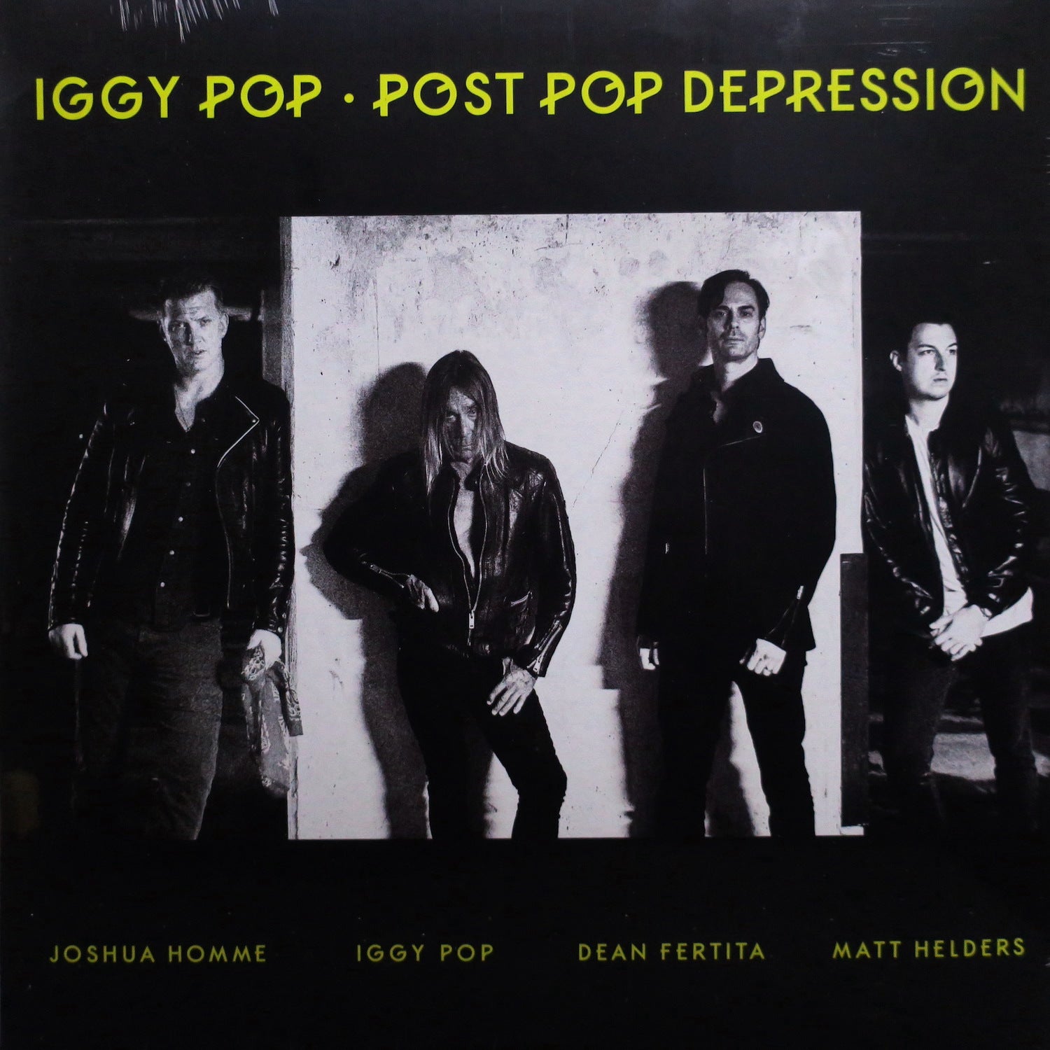 IGGY POP 'Post Pop Depression' Vinyl LP Record - Limited Edition Featuring Josh Homme - Perfect for Vinyl Collectors & Rock Music Enthusiasts - Great for Home Listening & Music Collections
