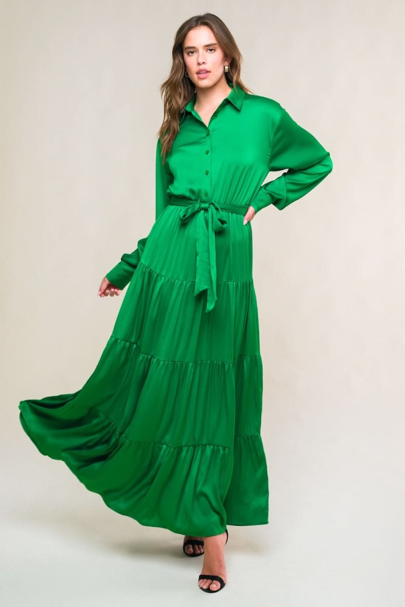 CHIC INTENT BRIGHT WOVEN MIDI DRESS - Women's Floral Summer Dress for Beach Vacation, Wedding Guest & Date Night Outfits