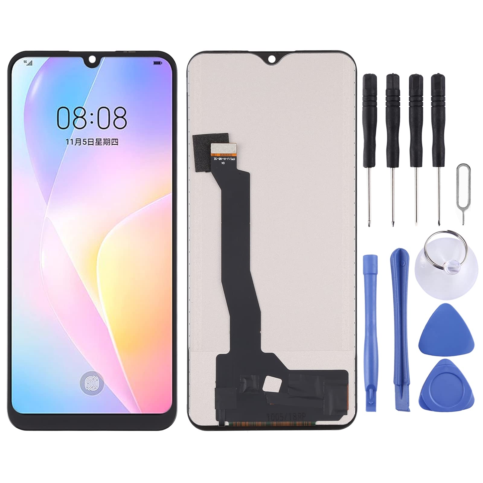 Original Huawei Nova 8 SE LCD Screen Replacement - TFT Display & Digitizer Full Assembly with Repair Tools - Compatible with Huawei Nova 8 SE Smartphone - Perfect for DIY Screen Repair, Home Fixes, and Professional Technicians