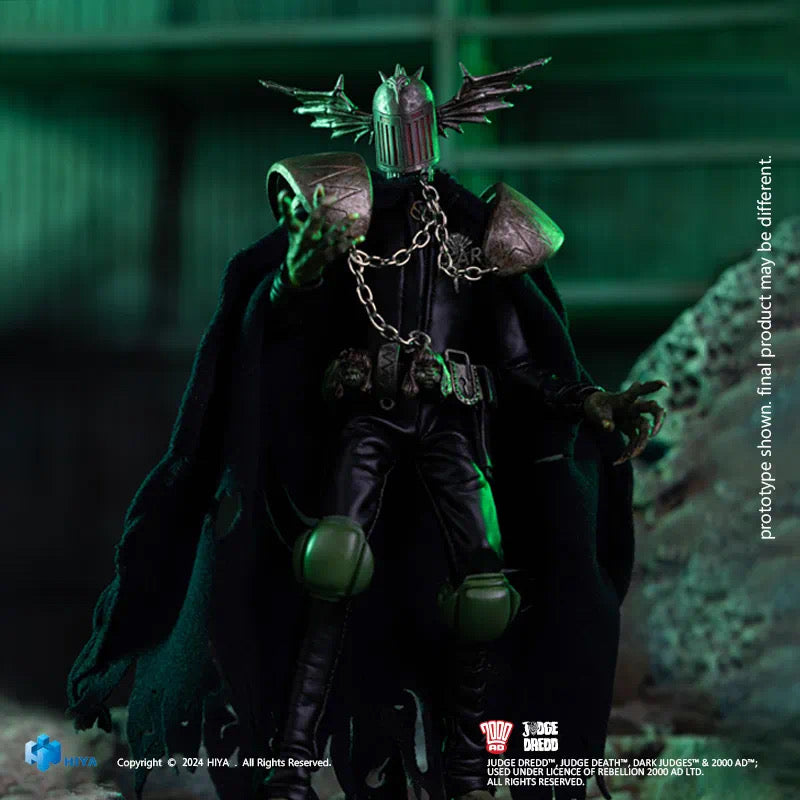 HIYA 6-Inch 1/12 Scale Judge Fear Action Figure - Premium Collectible Super Series - Perfect for Display & Dredd Universe Fans